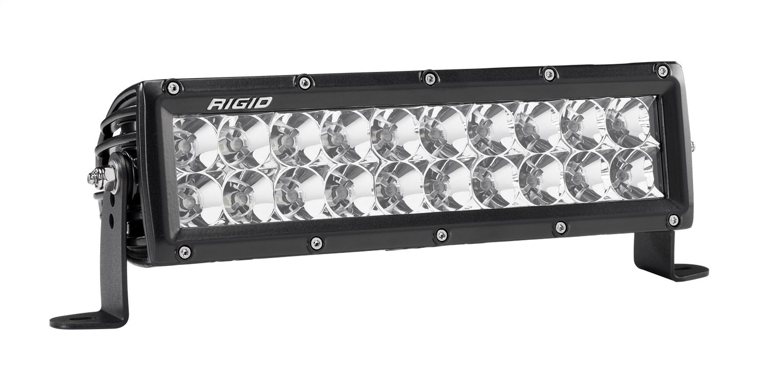 RIGID Industries E-Series PRO LED Light, Flood Optic, 10 Inch, Black Housing 110113
