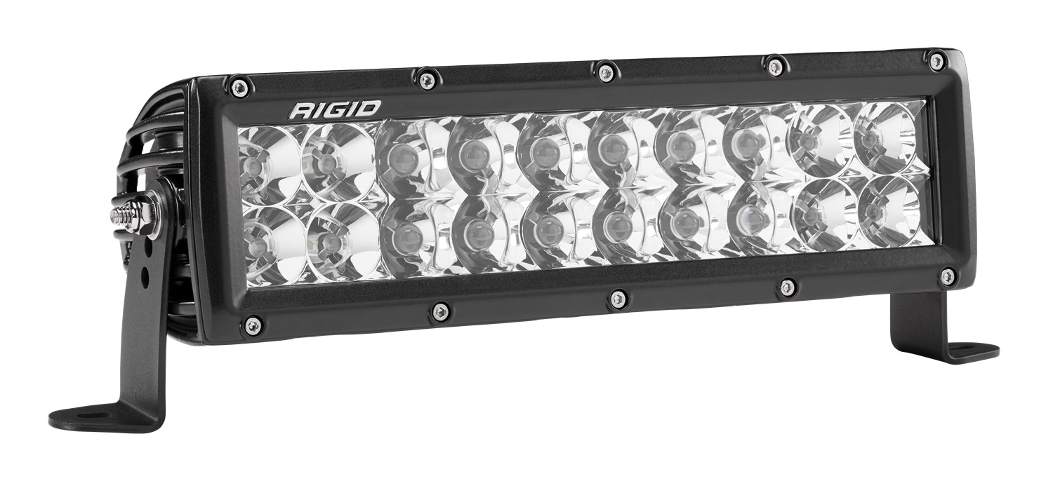 RIGID Industries E-Series PRO LED Light, Spot/Flood Optic Combo, 10 Inch, Black Housing 110313
