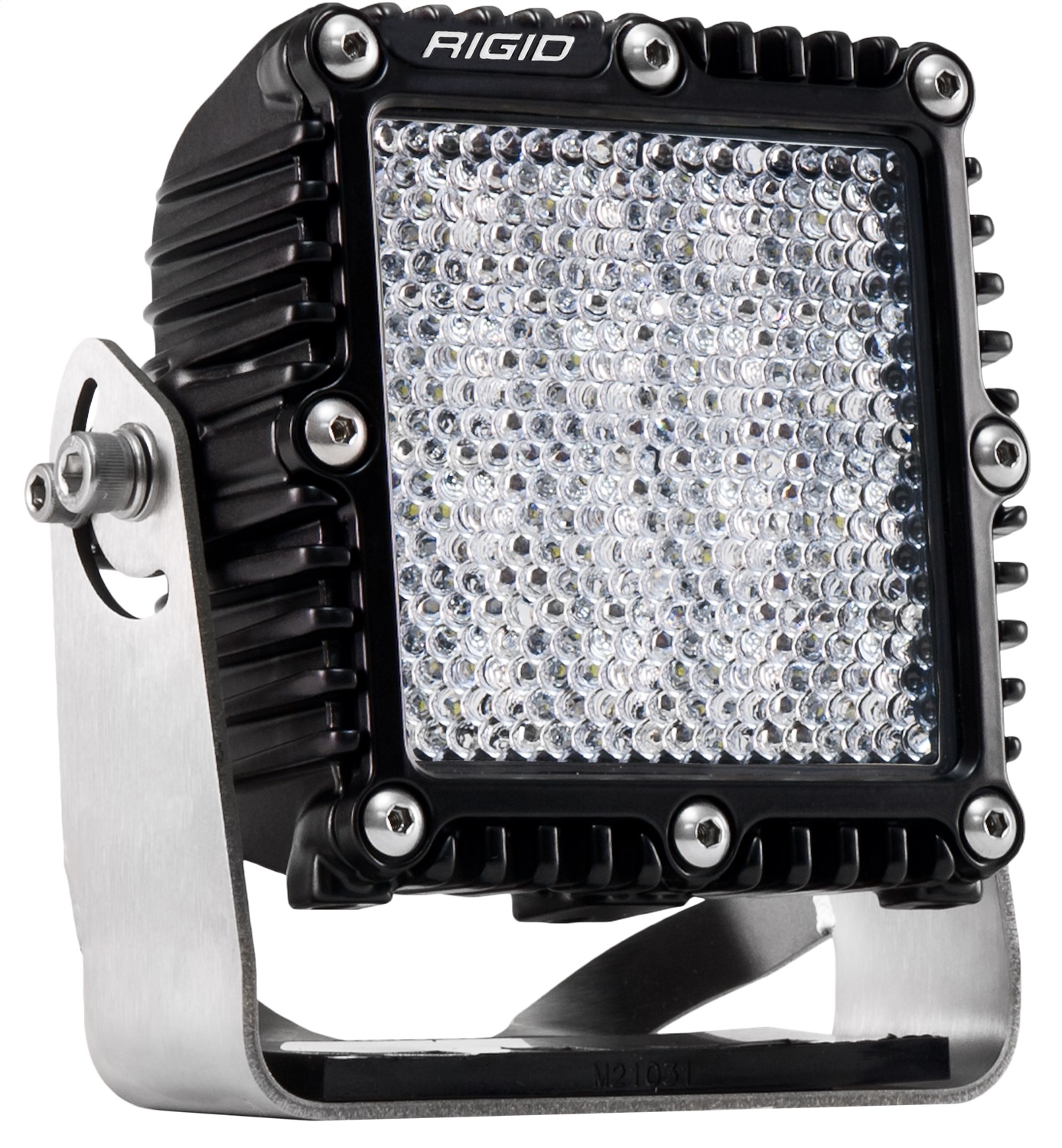 RIGID Industries Q-Series PRO LED Light, Flood/Diffused, Black Housing, Single 244513