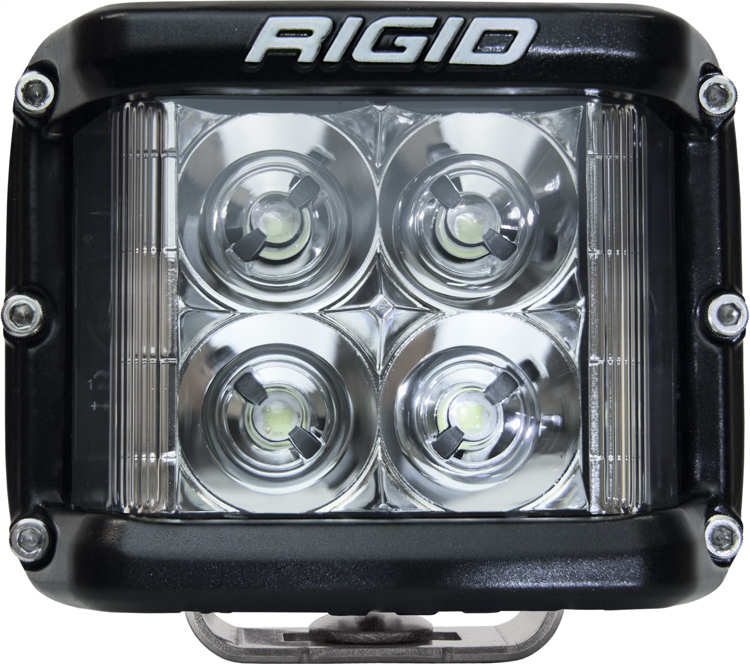 RIGID Industries D-SS PRO Side Shooter, Flood Optic, Surface Mount, Black Housing, Single 261113