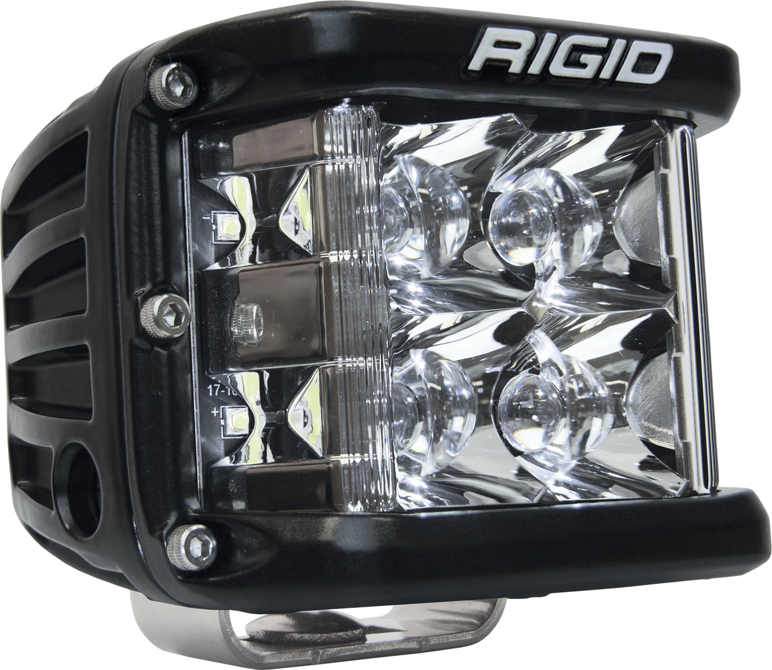 RIGID Industries D-SS PRO Side Shooter, Spot Optic, Surface Mount, Black Housing, Single 261213