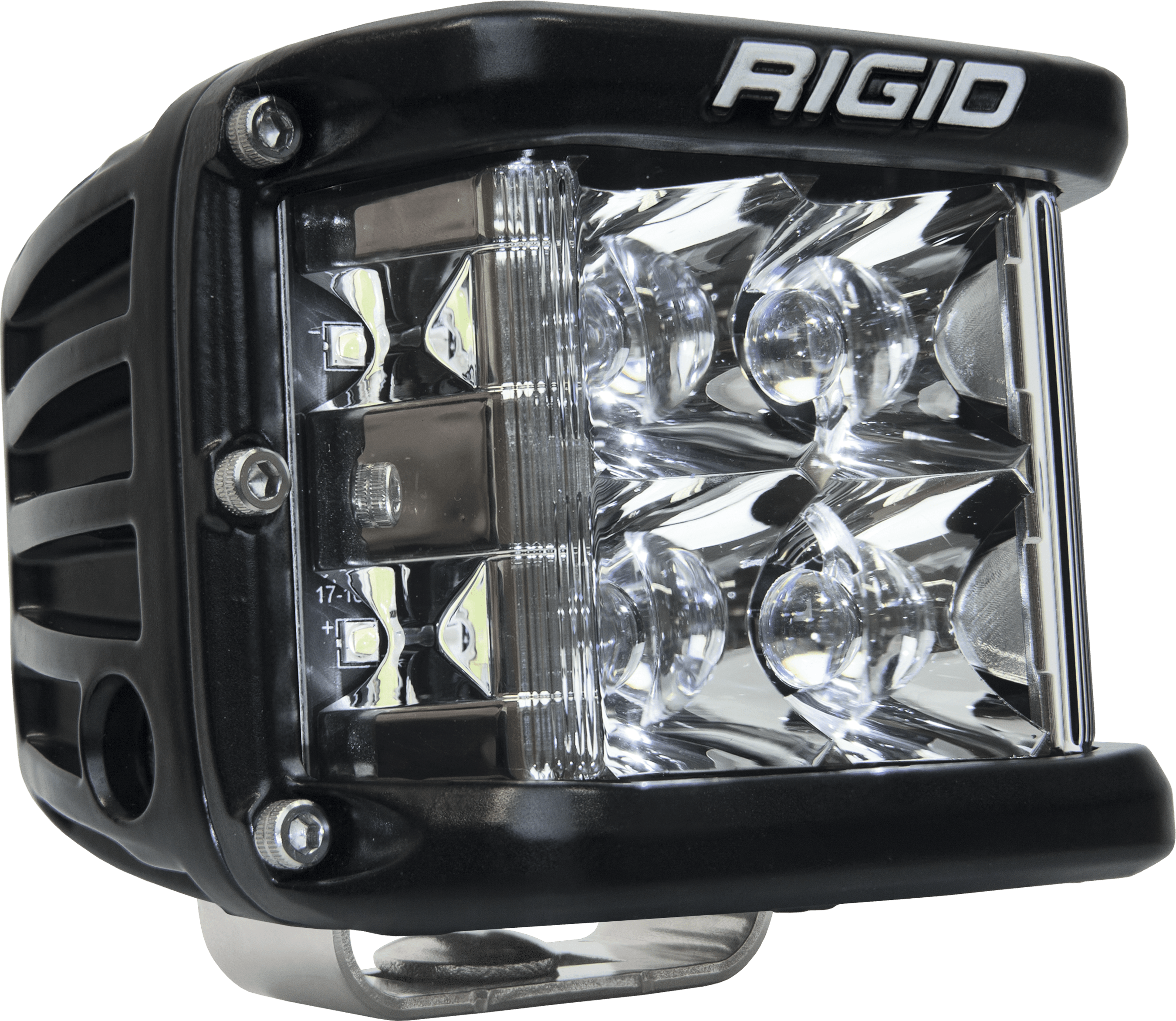 RIGID Industries D-SS PRO Side Shooter, Spot Optic, Surface Mount, Black Housing, Single 261213