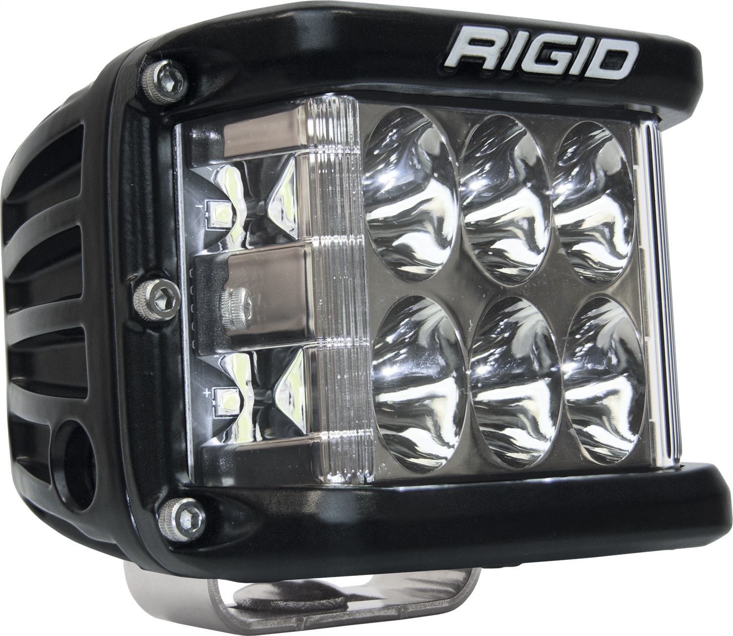 RIGID Industries D-SS PRO Side Shooter, Driving Optic, Surface Mount, Black Housing, Single 261313