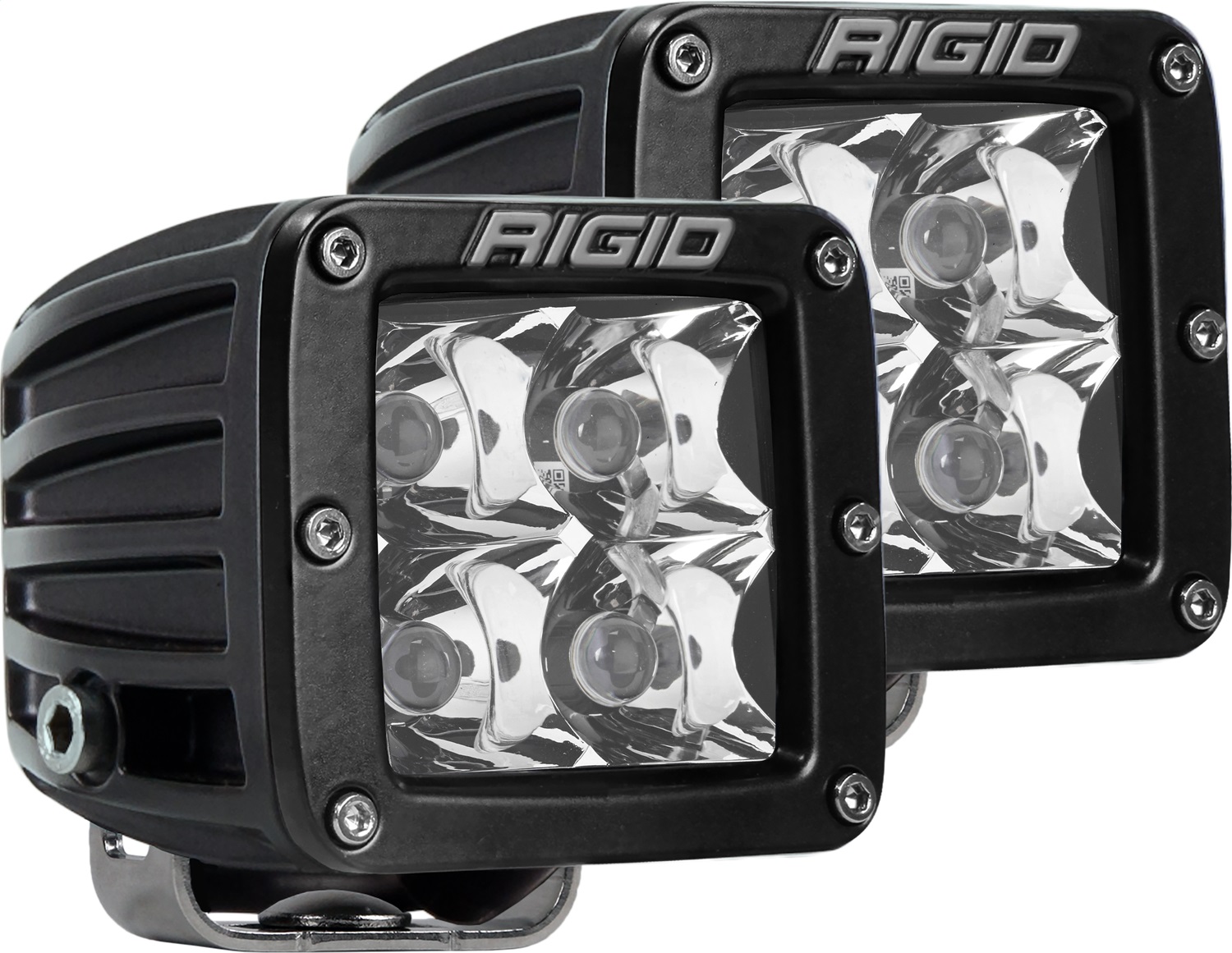 RIGID Industries D-Series PRO LED Light, Spot Optic, Surface Mount, Pair 202213