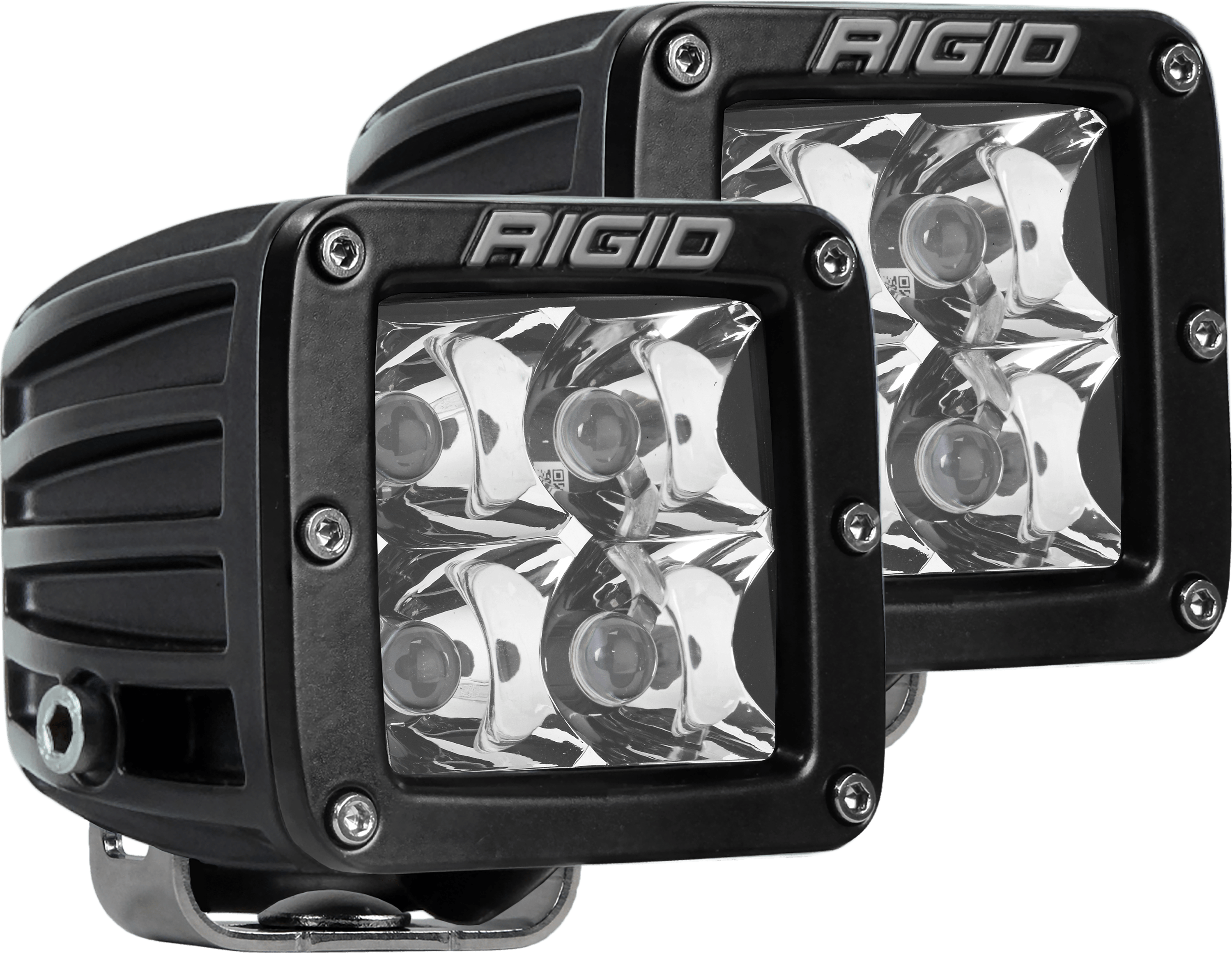RIGID Industries D-Series PRO LED Light, Spot Optic, Surface Mount, Pair 202213