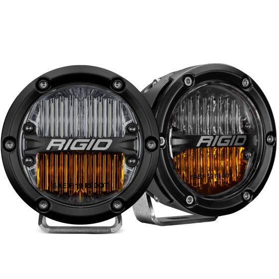 RIGID Industries 360-Series SAE Fog Yellow/White Pair 36122