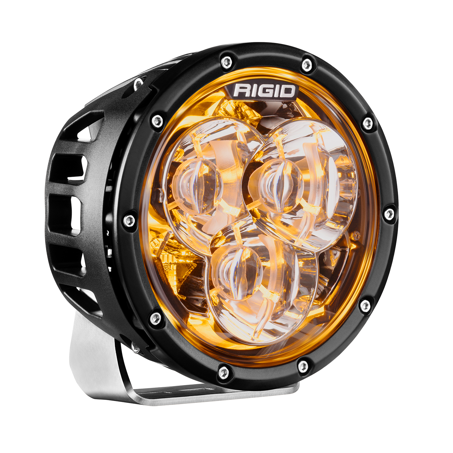 RIGID Industries 6 Inch 360-Series Laser with Precision Spot Optics and Amber backlight 36211