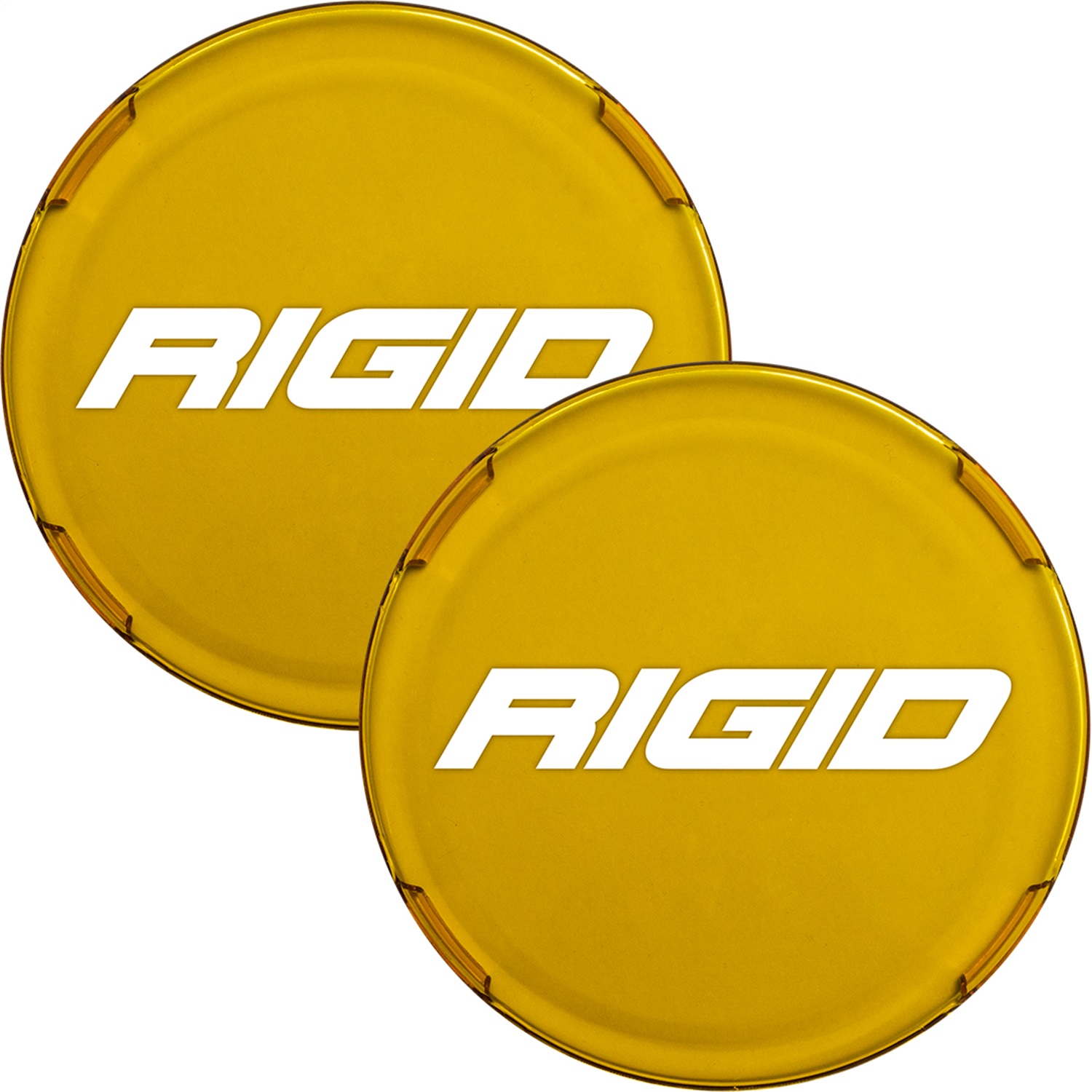 RIGID Industries Light Cover For 360-Series 6 Inch LED Lights, Amber, Pair 363662