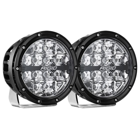 RIGID Industries 360-SERIES 6" OFF-ROAD LAMP, SPOT BEAM, RGBW BACKLIGHT, SINGLE C36412