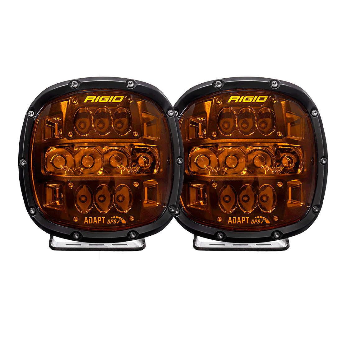 RIGID Industries Adapt XP with Amber PRO Lens - Pair 300515