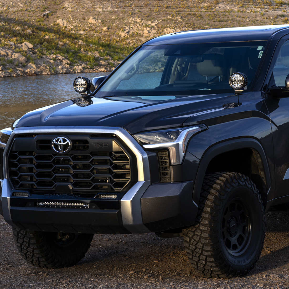 RIGID Industries 2022+ Toyota Tundra A-Pillar Bracket Kit 46613