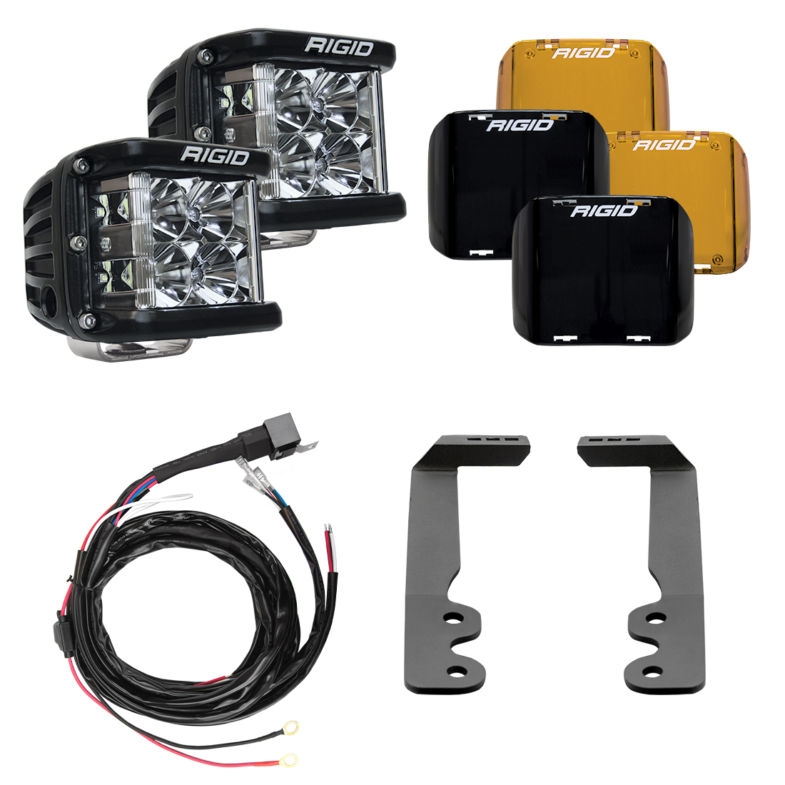 RIGID Industries 2022+ Toyota Tundra D-SS Series A-Pillar Lighting Kit 46808
