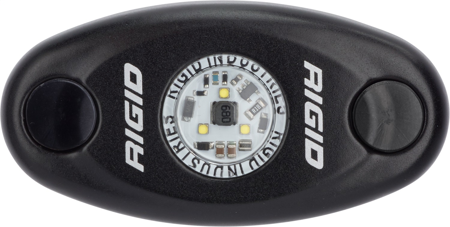 RIGID Industries A-Series LED Light, High Power, Blue, Black Housing, Single 480113