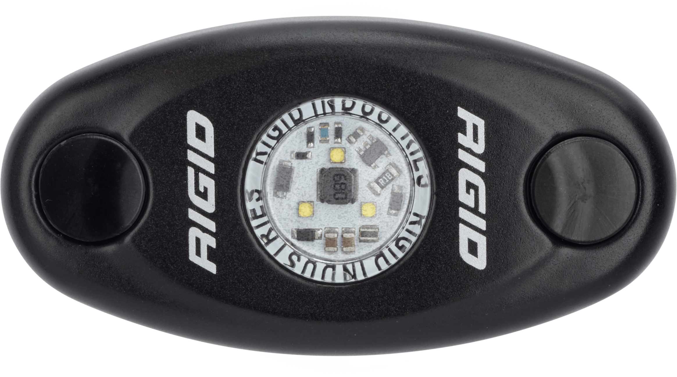 RIGID Industries A-Series LED Light, Low Power, Amber, Black Housing, Single 480343