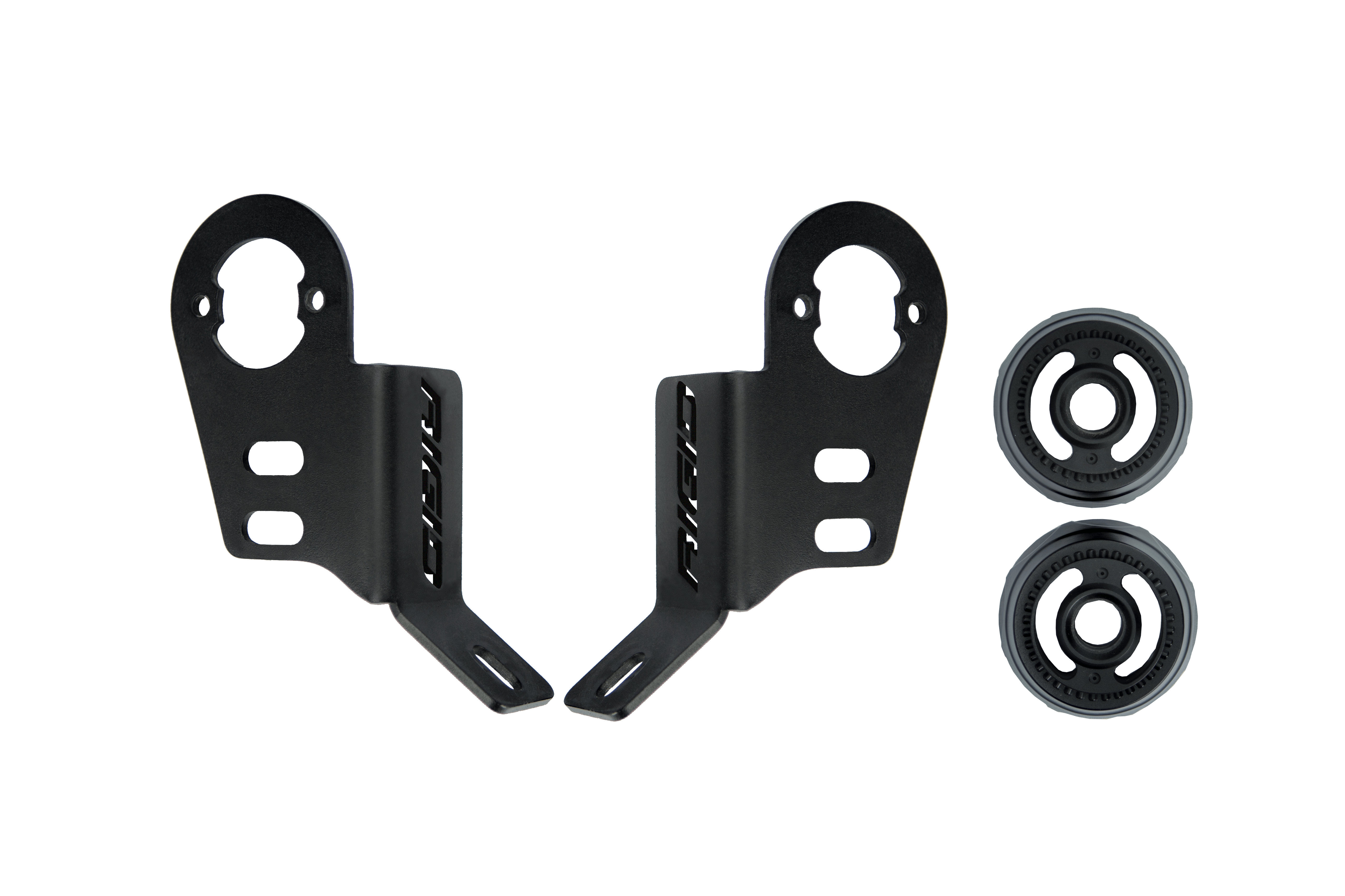 RIGID Industries 2014-2020 Polaris RZR Turbo A-Pillar Mount, Fits Reflect And 2 Pods, Pair 41648