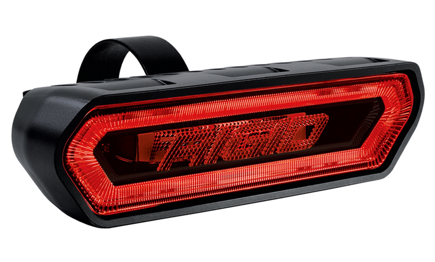 RIGID Industries Chase, Rear Facing 5 Mode LED Light, Red Halo, Black Housing 90133