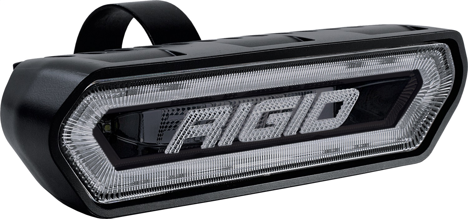 RIGID Industries Chase, Rear Facing 5 Mode LED Light, Red Halo, Black Housing 90133