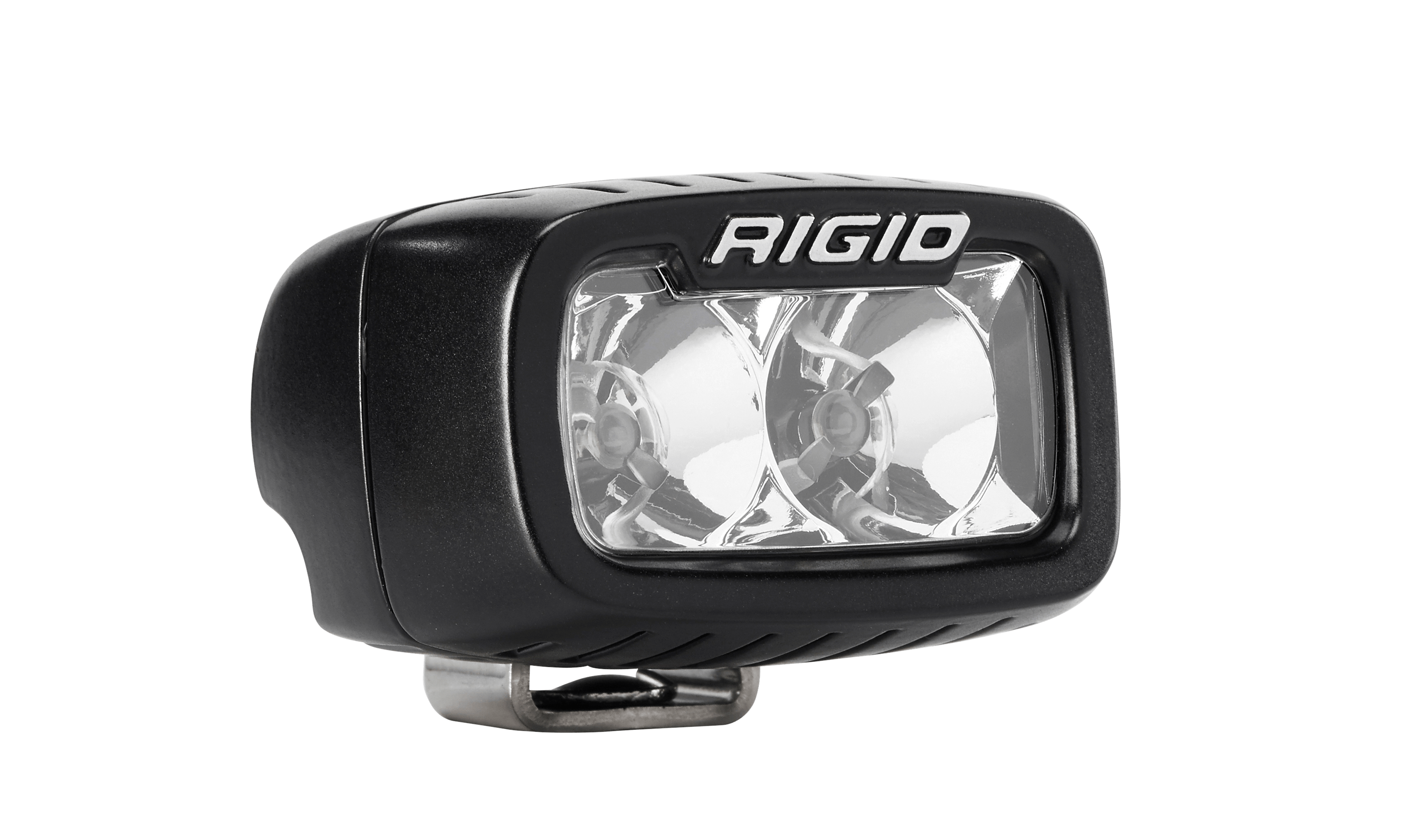 RIGID Industries SR-M Series PRO, Flood Optic, Surface Mount, Black Housing, Single 902113