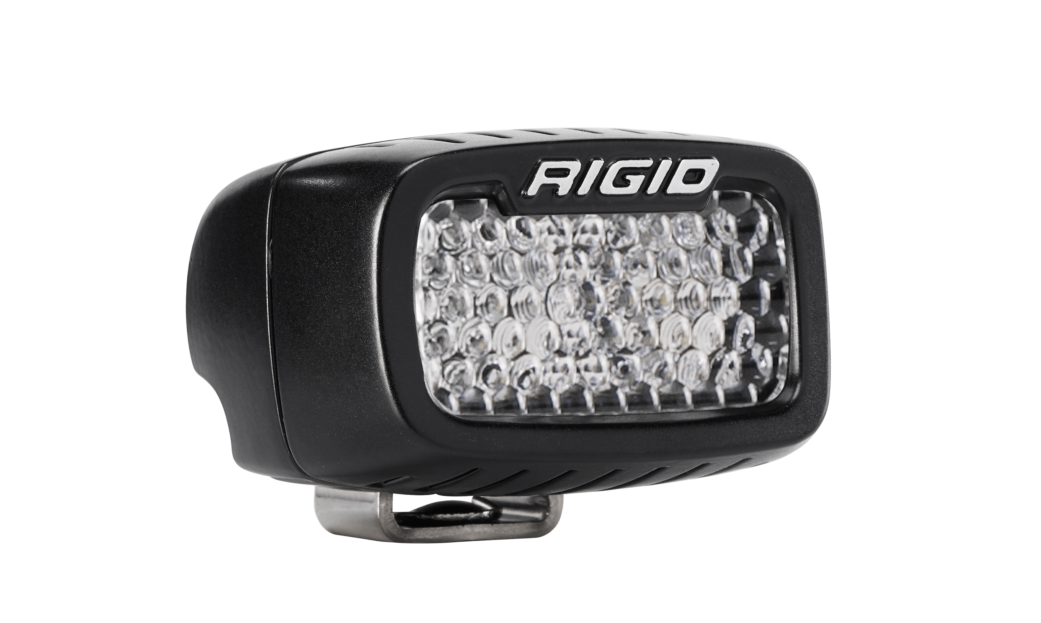 RIGID Industries SR-M Series PRO, Flood Diffused, Surface Mount, Black Housing, Single 902513