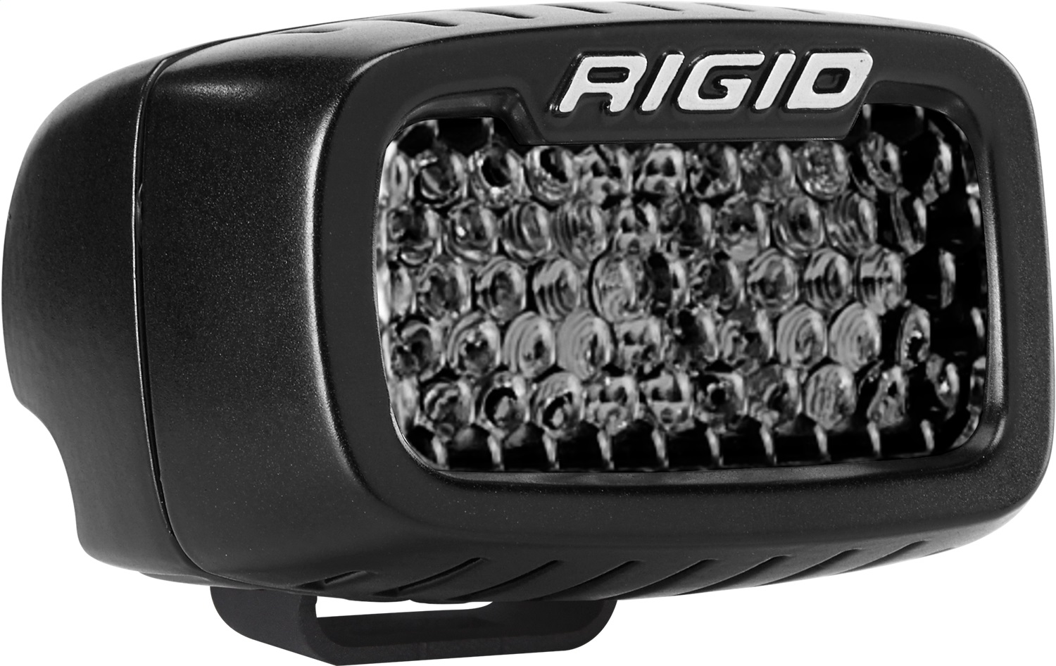 RIGID Industries SR-M Series PRO Midnight Edition, Spot Diffused, Surface Mount, Pair 902513BLK