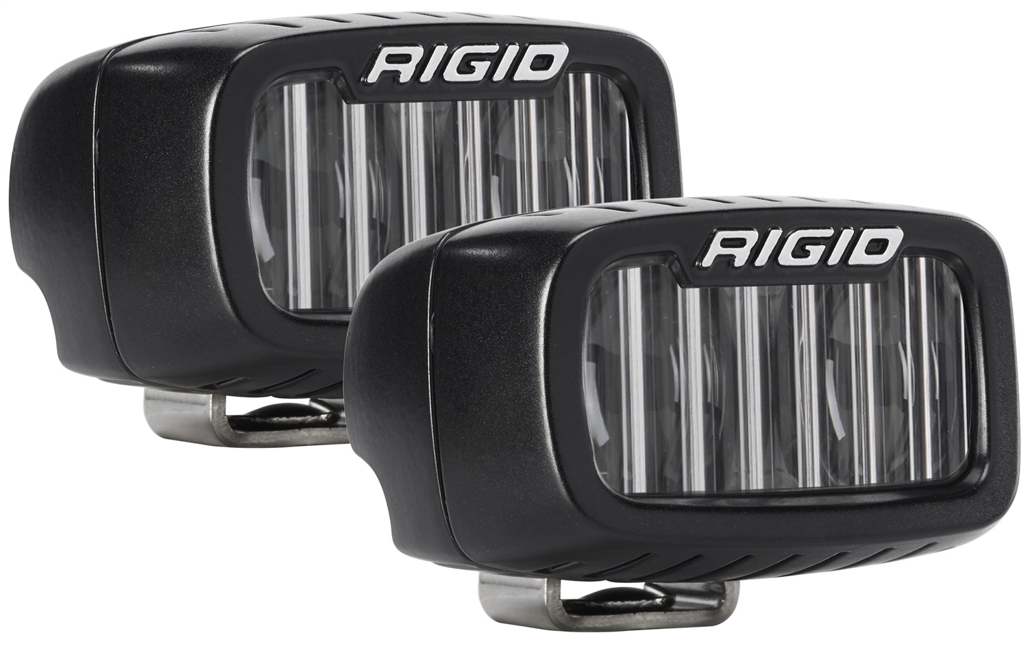 RIGID Industries SR-M Series DOT/SAE J583 White LED Fog Light, Pair 902533