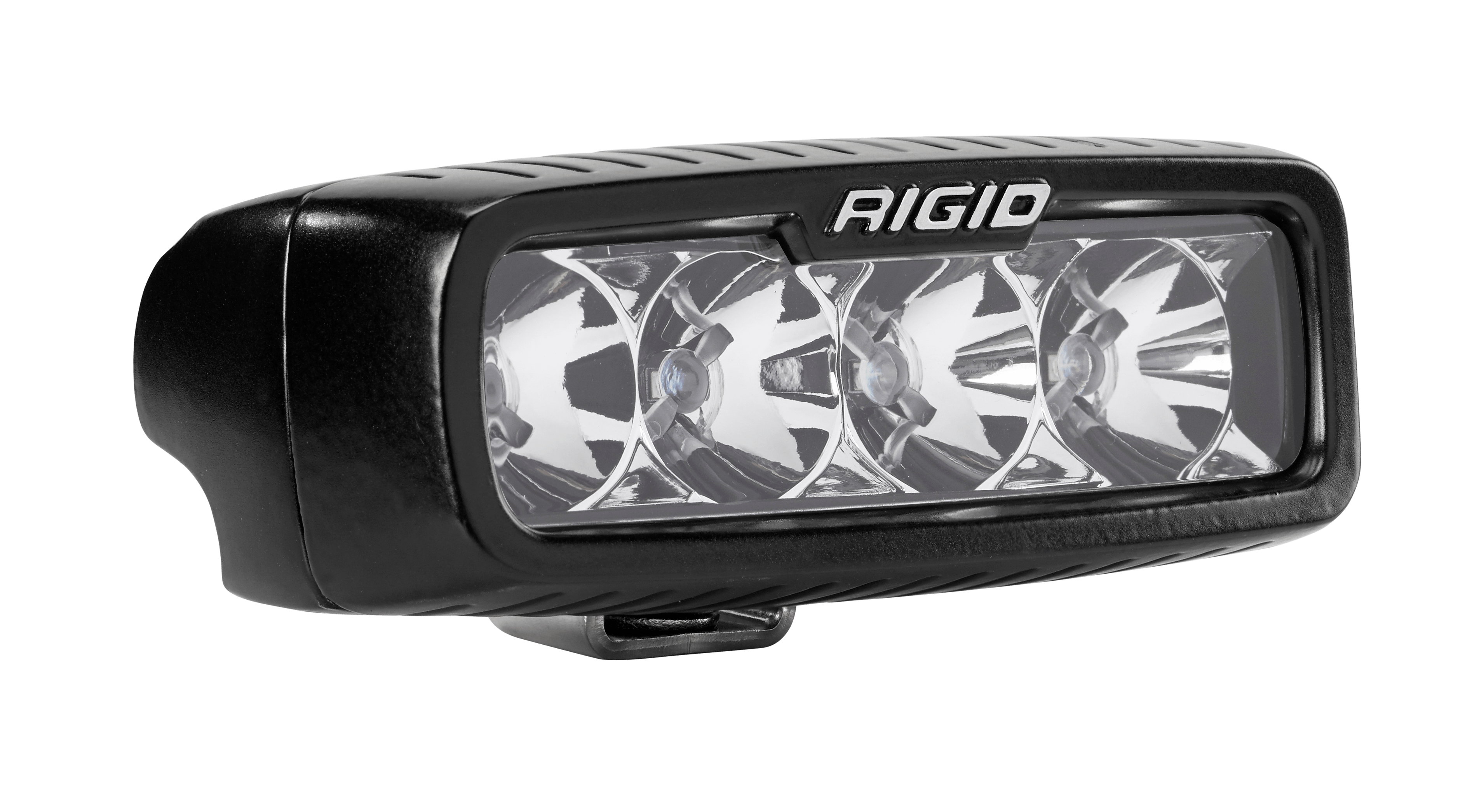 RIGID Industries SR-Q Series PRO, Flood Optic, Surface Mount, Black Housing, Single 904113