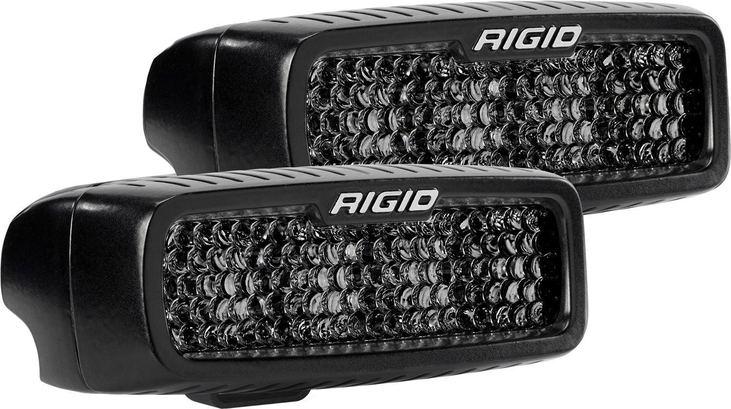 RIGID Industries SR-Q Series PRO Midnight Edition, Spot Diffused, Surface Mount, Pair 905513BLK