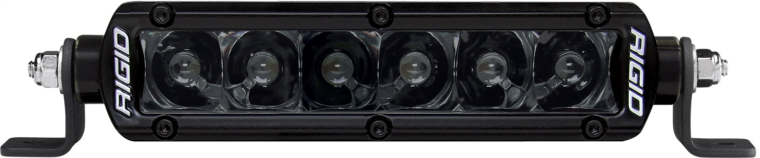 RIGID Industries SR-Series PRO Midnight Edition LED Light, Spot Optic, 6 Inch 906213BLK