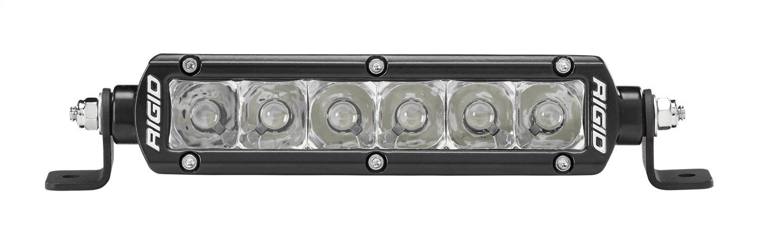 RIGID Industries SR-Series PRO LED Light, Spot Optic, 6 Inch, Black Housing 906213