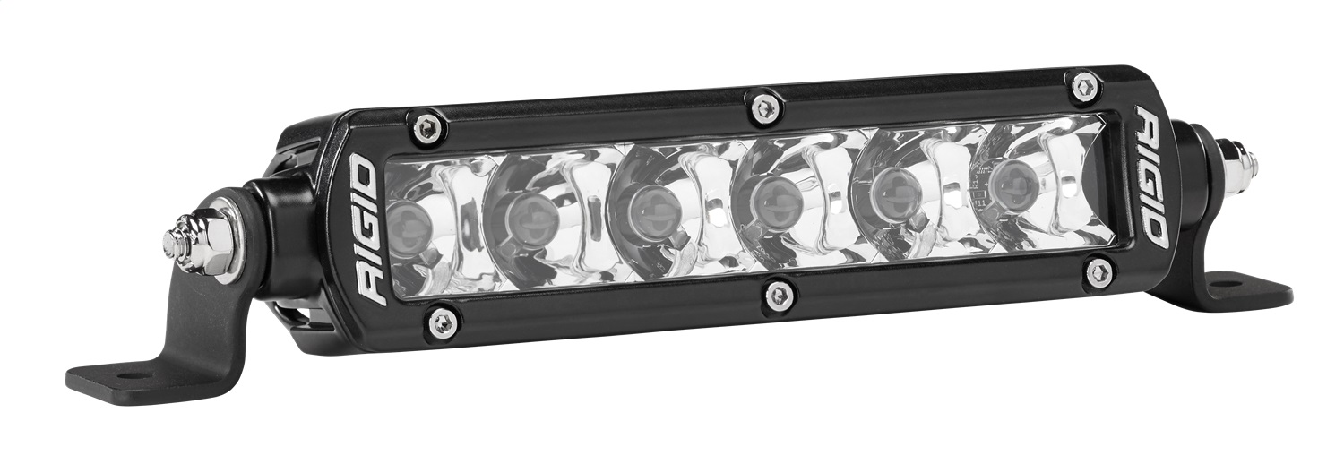 RIGID Industries SR-Series PRO LED Light, Spot Optic, 6 Inch, Black Housing 906213
