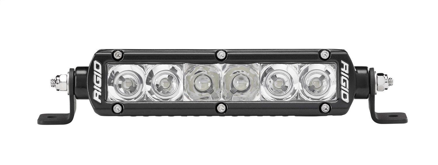 RIGID Industries SR-Series PRO LED Light, Spot/Flood Combo, 6 Inch, Black Housing 906313