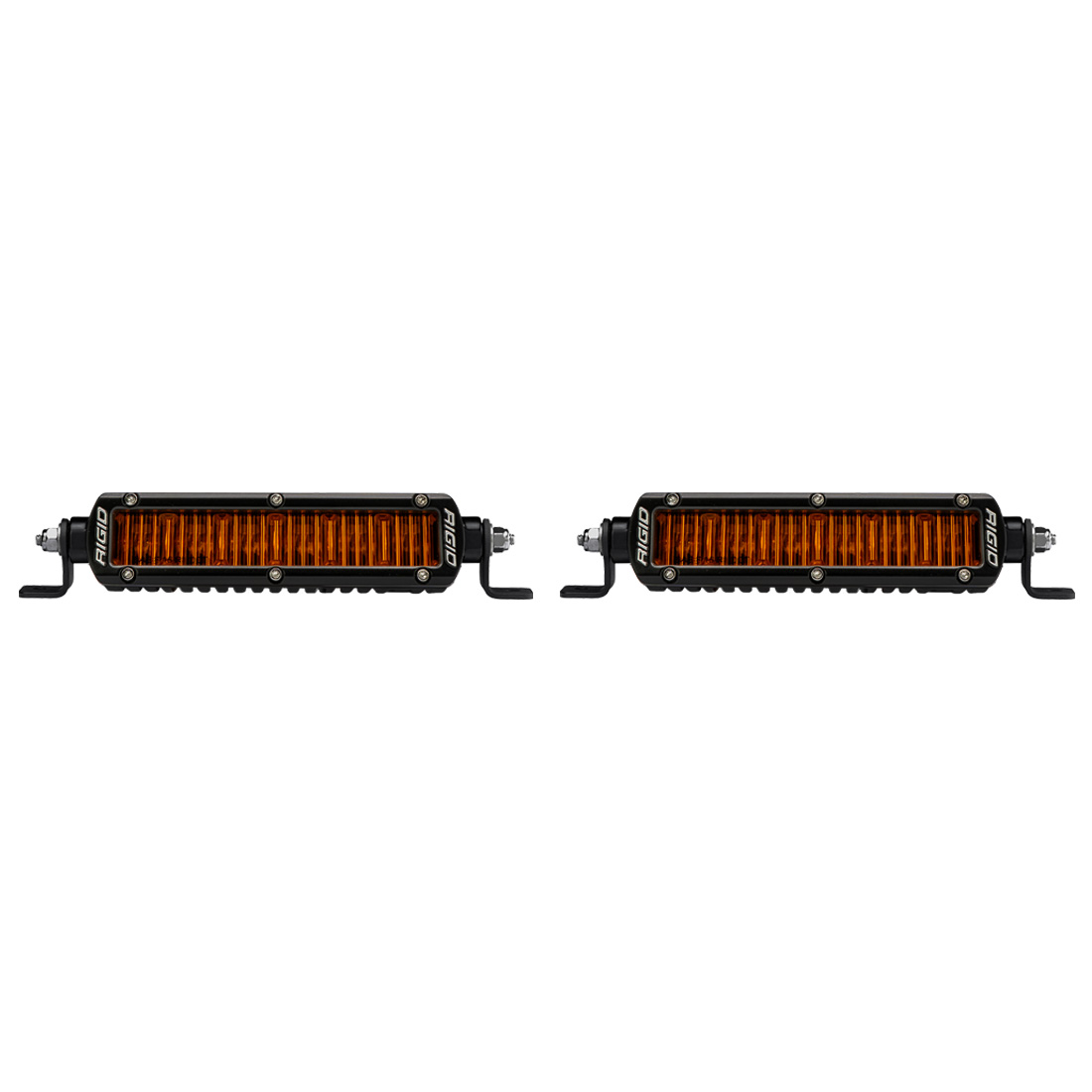 RIGID Industries SR-Series SAE 6 Inch with Amber PRO Lens - Pair 906705