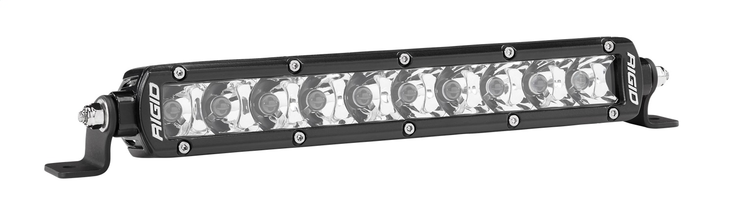 RIGID Industries SR-Series PRO LED Light, Spot Optic, 10 Inch, Black Housing 910213