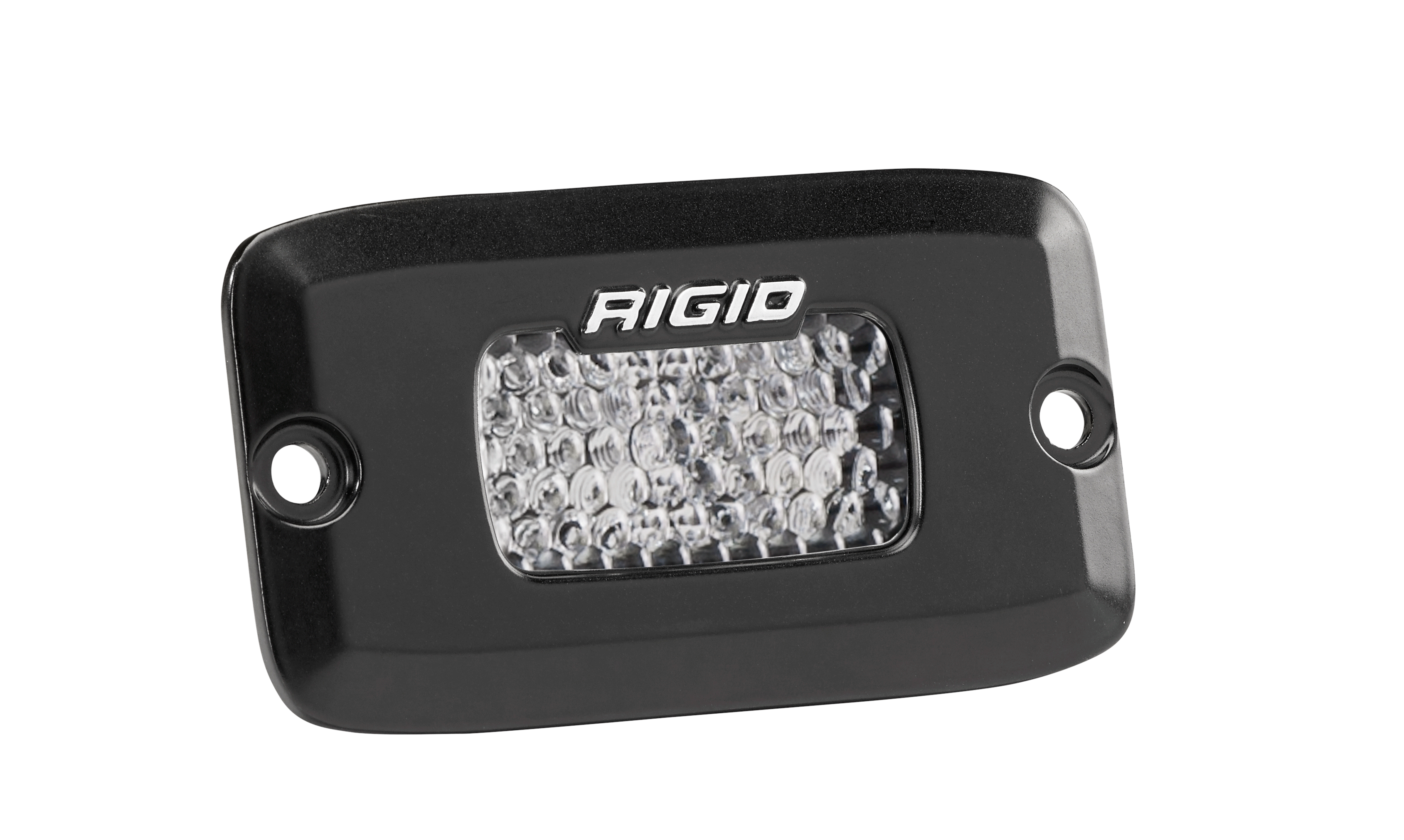 RIGID Industries SR-M Series PRO, Flood Diffused, Flush Mount, Black Housing, Single 922513