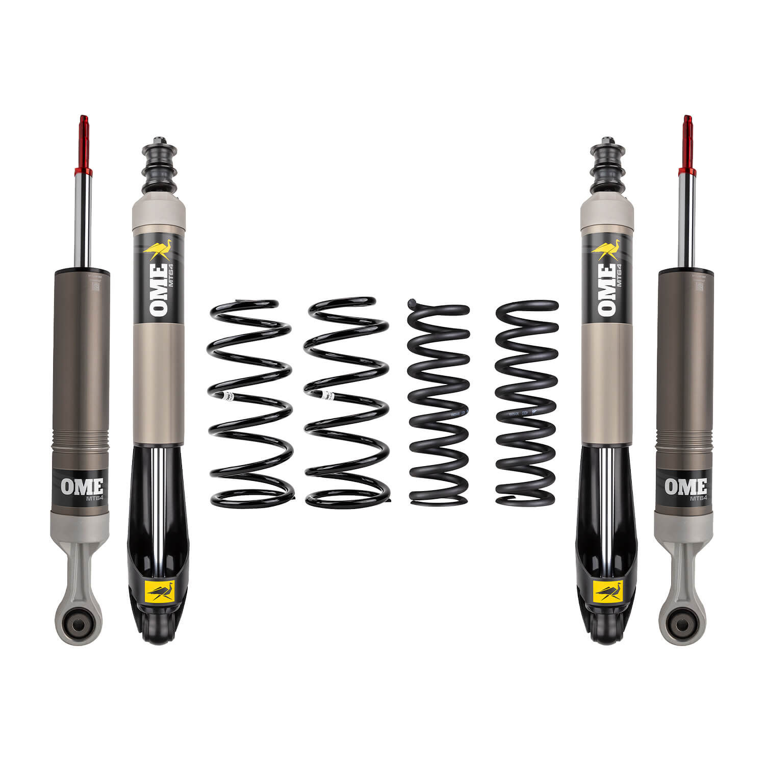 Old Man Emu MT64 Kit FR 2.5 in/220-330 lb, RR 2 in/0 lb 2111K