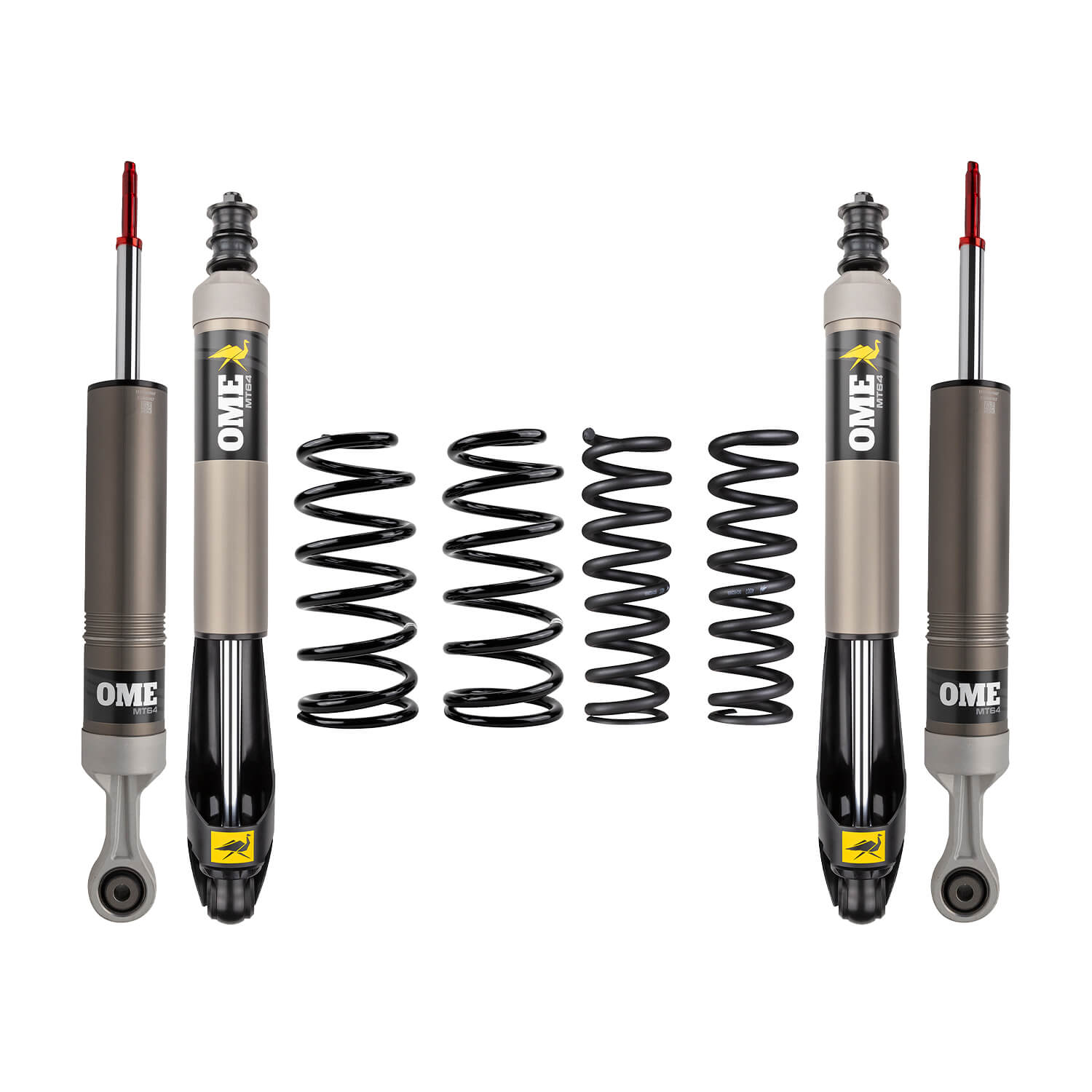 Old Man Emu MT64 Kit FR 2.5 in/220-330 lb, RR 2 in/440 lb 2113K