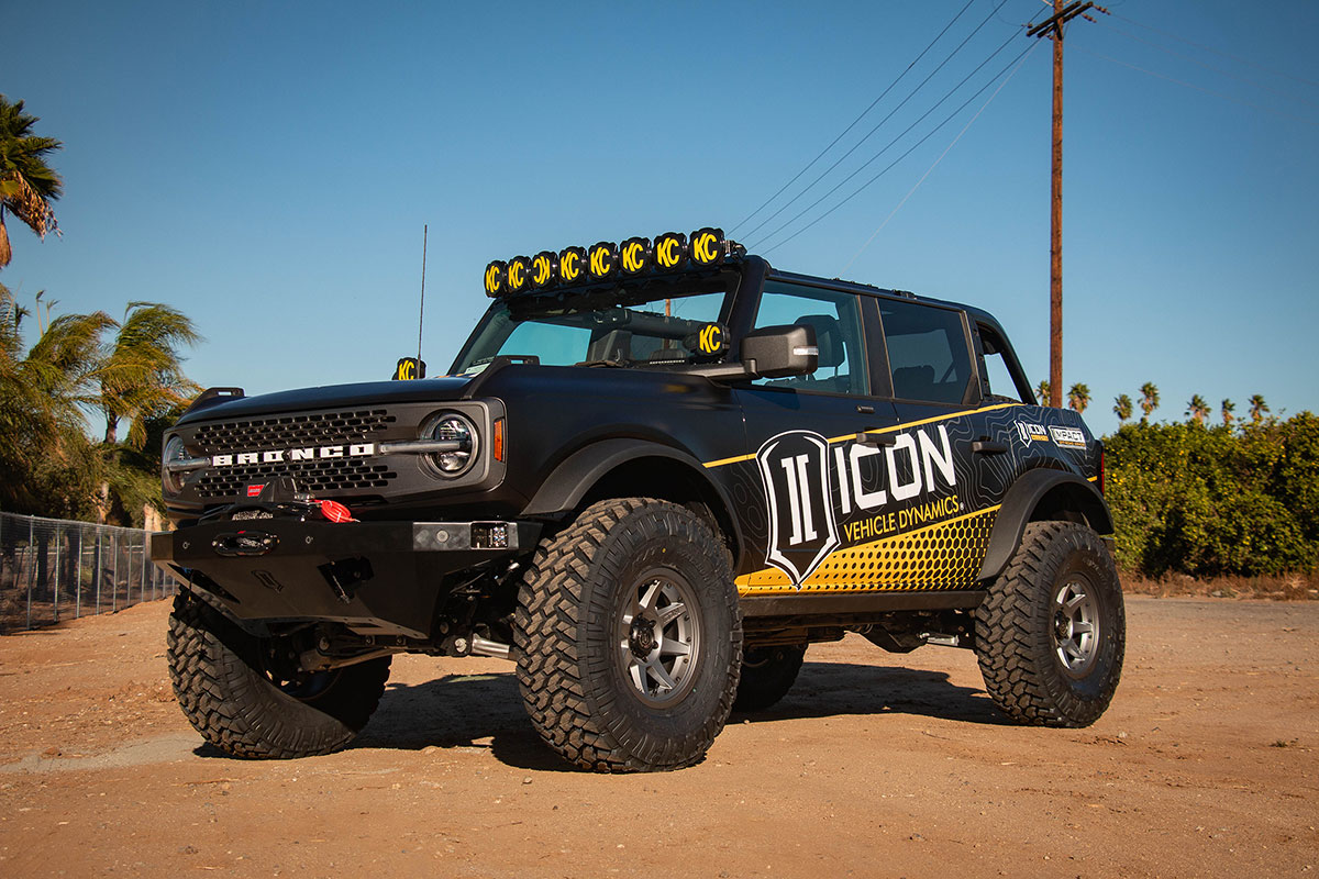 ICON Vehicle Dynamics 21-23 BRONCO TUBULAR UCA DJ PRO KIT 48400DJ