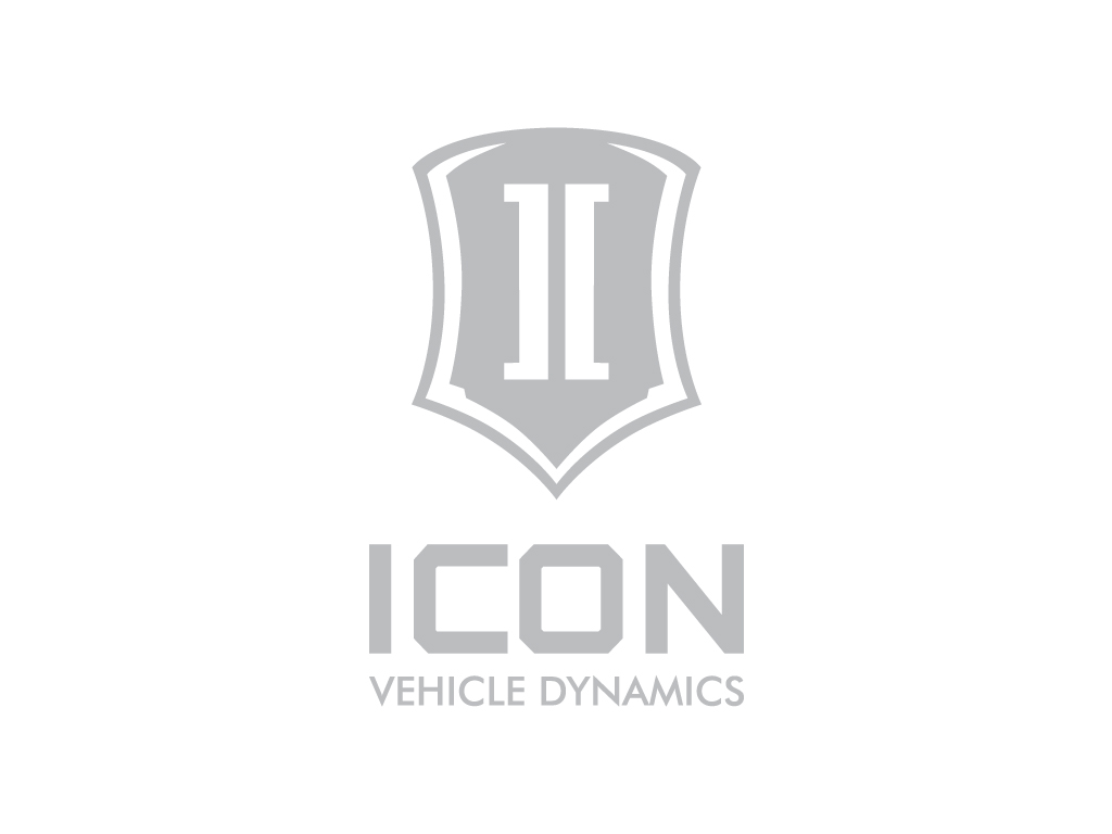 ICON Vehicle Dynamics 6 IN TALL ICON STACK SILVER STICKER-STACK 6 IN S