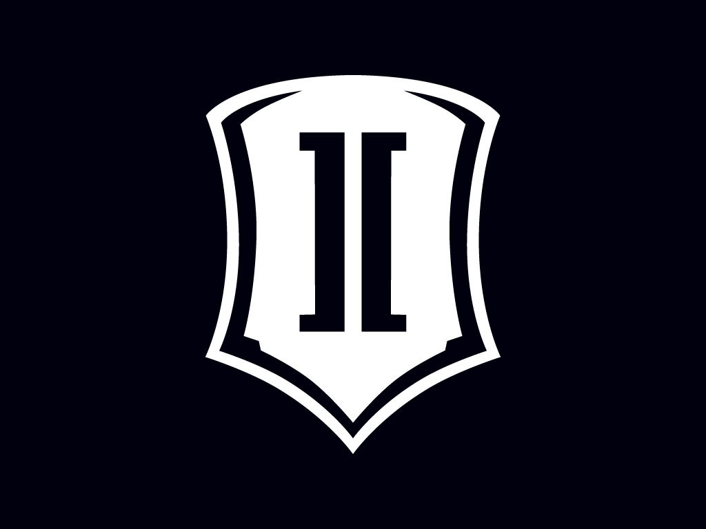 ICON Vehicle Dynamics 10 IN SHIELD WHITE STICKER-SHIELD 10 IN W