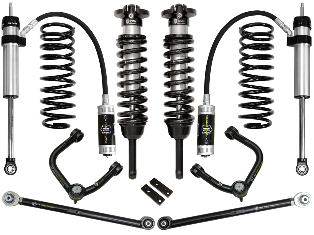 ICON Vehicle Dynamics 10-24 4RNR/10-14 FJ 0-3.5" STAGE 4 SUSPENSION SYSTEM W TUBULAR UCA K53064T