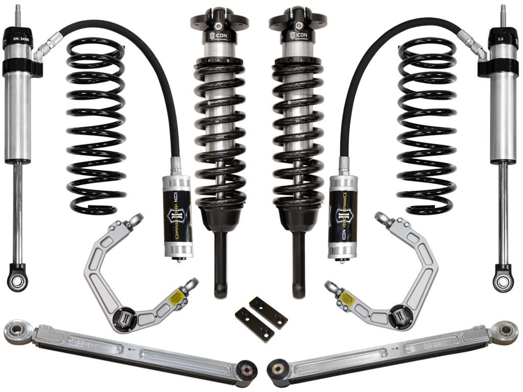 ICON Vehicle Dynamics 10-24 4RNR/10-14 FJ 0-3.5" STAGE 4 SUSPENSION SYSTEM W BILLET UCA K53064