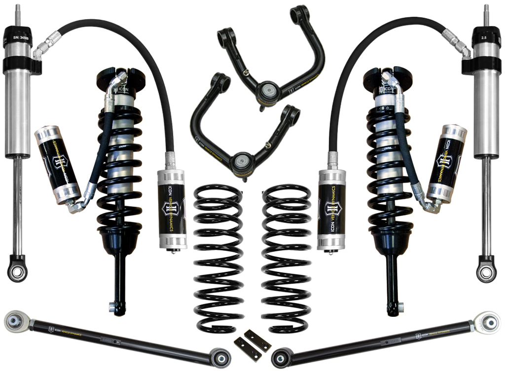ICON Vehicle Dynamics 03-09 4RUNNER/FJ 0-3.5" STAGE 5 SUSPENSION SYSTEM W TUBULAR UCA K53055T