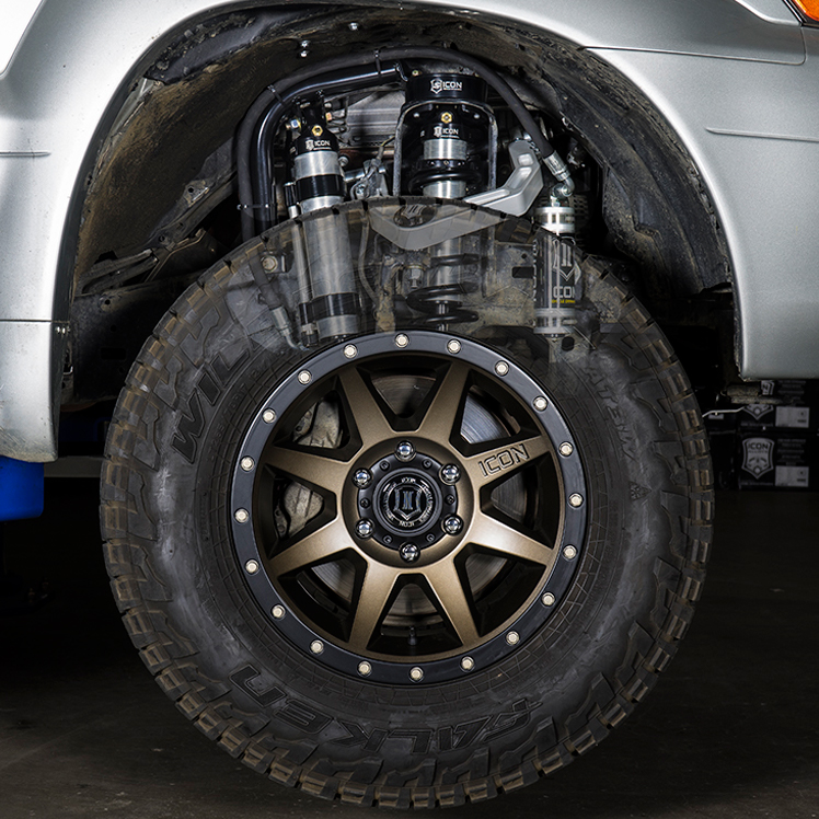 ICON Vehicle Dynamics 03-09 GX470 0-3.5" STAGE 7 SUSPENSION SYSTEM W BILLET UCA K53177