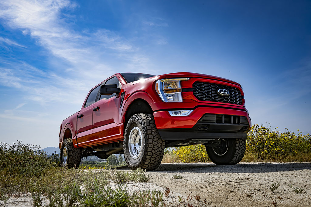ICON Vehicle Dynamics 21-24 FORD F150 4WD 3.5-4.5" STAGE 4 SUSPENSION SYSTEM BILLET CDCV LEAF PACK K93144L