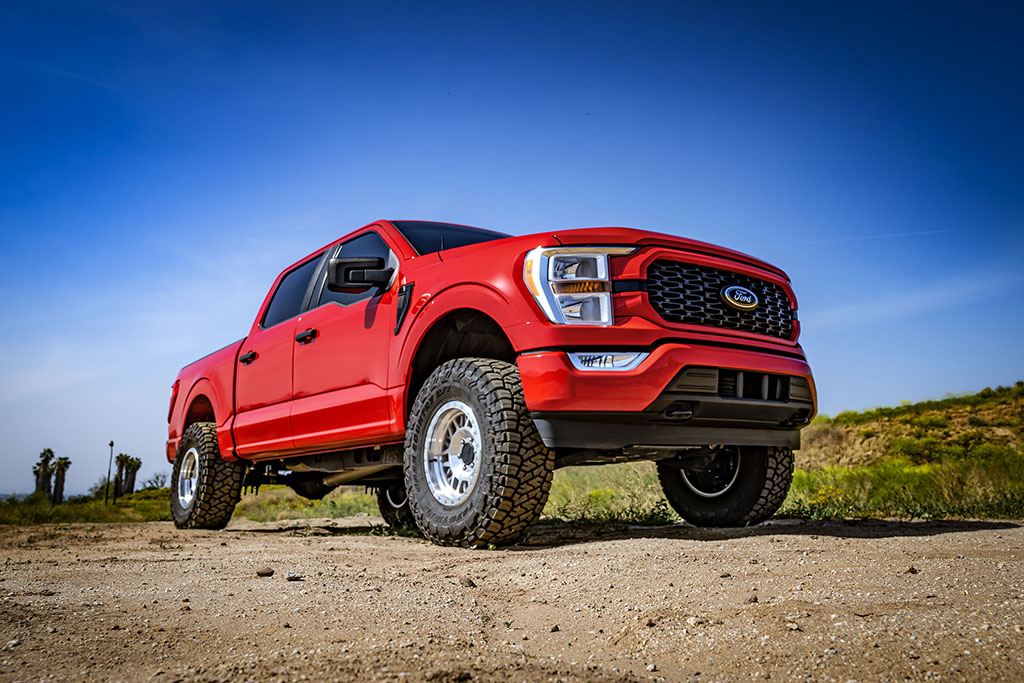 ICON Vehicle Dynamics 21-24 FORD F150 4WD 3.5-4.5" STAGE 4 SUSPENSION SYSTEM TUBULAR CDXS K93144TD