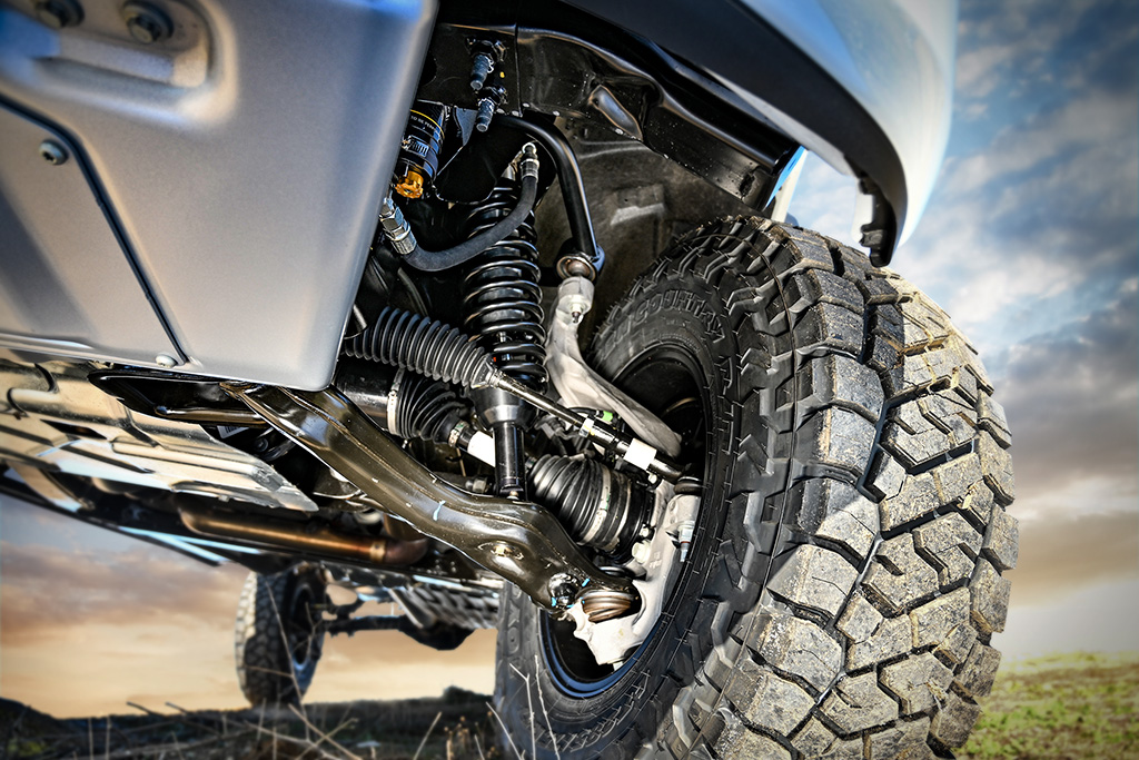 ICON Vehicle Dynamics 21-24 FORD F150 TREMOR 2.5-3" STAGE 4 SUSPENSION SYSTEM TUBULAR CDXS K93164TD