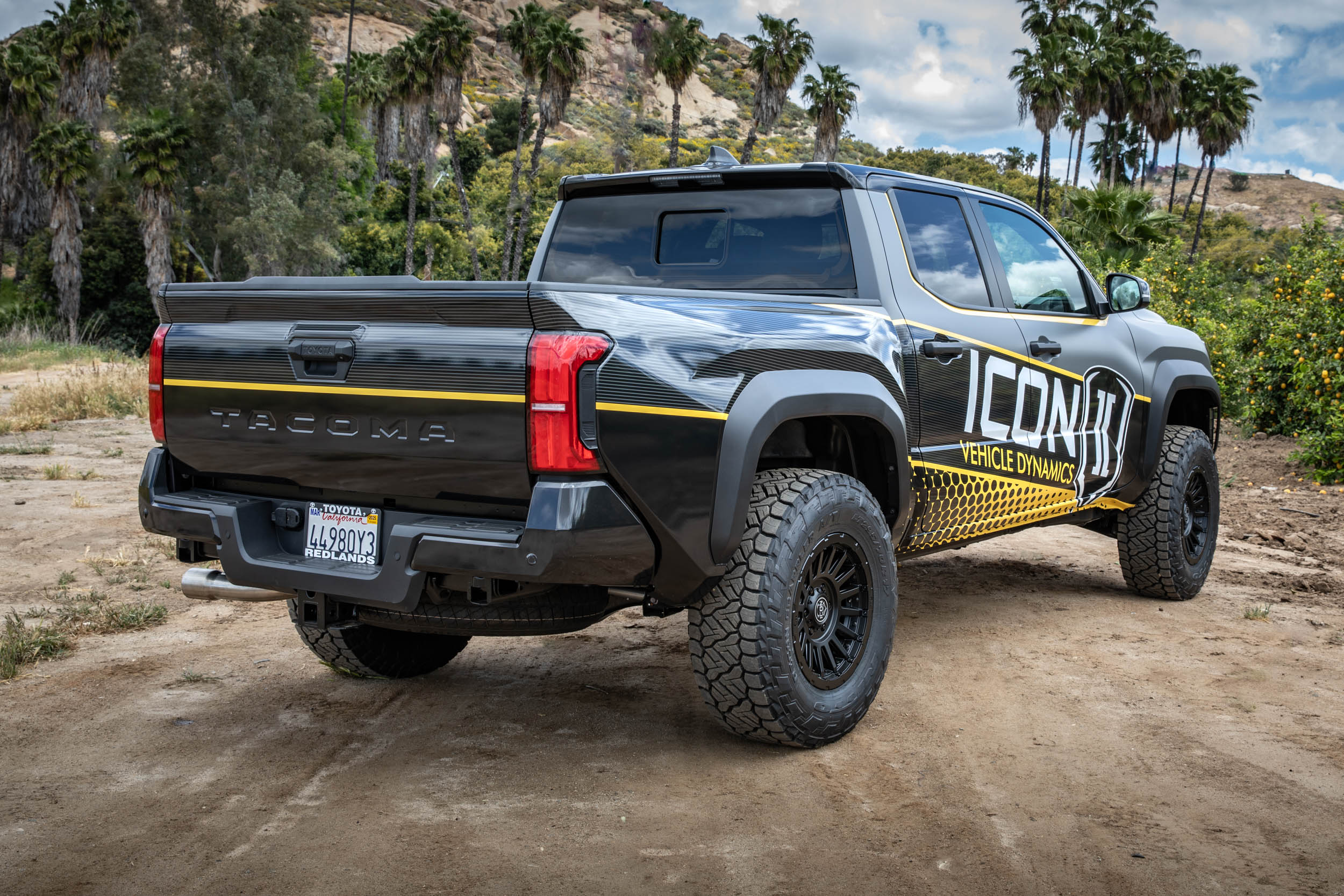 ICON Vehicle Dynamics 24-25 TACOMA 1.25-3" STAGE 13 SUSPENSION SYSTEM TUBULAR OVERLAND REAR COILS K53303TX