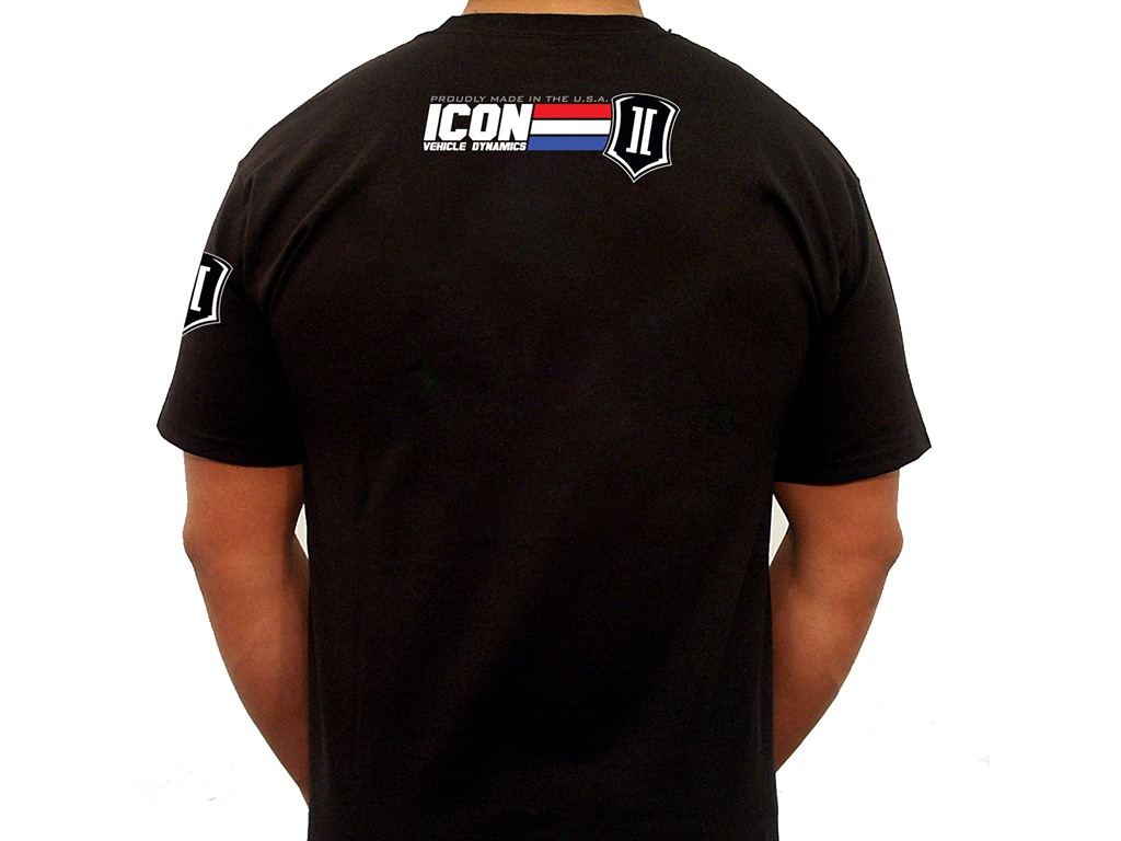 ICON Vehicle Dynamics ICON GI TEE BLACK - XLARGE ICON-TEE-GI-BLK-XL