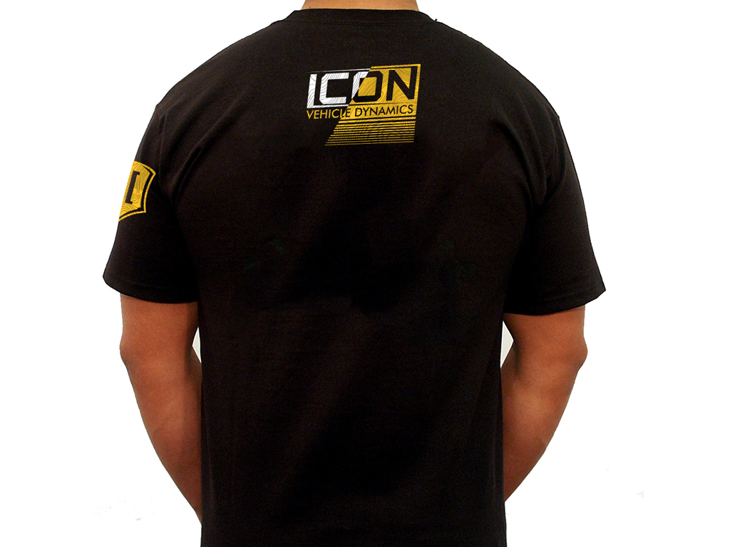 ICON Vehicle Dynamics ICON STRIKEOUT TEE BLACK - MEDIUM ICON-TEE-STR-BLK-M
