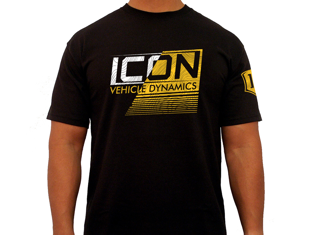 ICON Vehicle Dynamics ICON STRIKEOUT TEE BLACK - XLARGE ICON-TEE-STR-BLK-XL